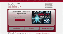 Desktop Screenshot of nadl.org